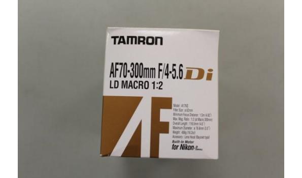 telelens TAMRON, AF30-300mm voor NIKON D